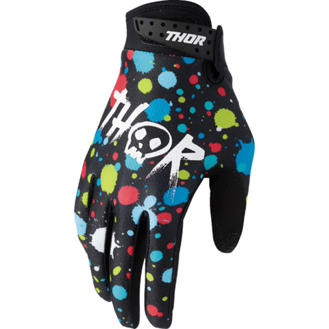 Thor MX Launchmode Splat Youth Off-Road Gloves Thor MX Launchmode Splat Youth Off-Road Gloves