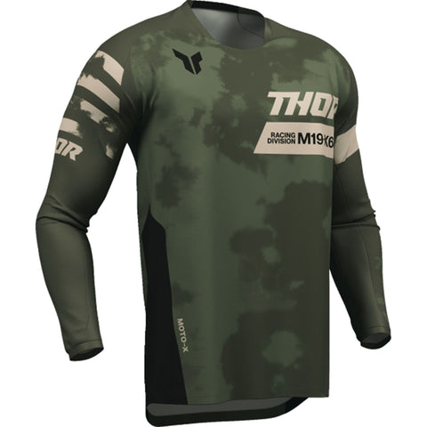 Thor MX Launchmode Bleach LS Men's Off-Road Jerseys Thor MX Launchmode Bleach LS Men's Off-Road Jerseys