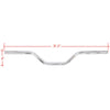 Thrashin Supply 1" Mid Bend Aggressive Harley-Davidson Cruiser Motorcycle Handlebars- Thrashin Supply 1" Mid Bend Aggressive Harley-Davidson Cruiser Motorcycle Handlebars