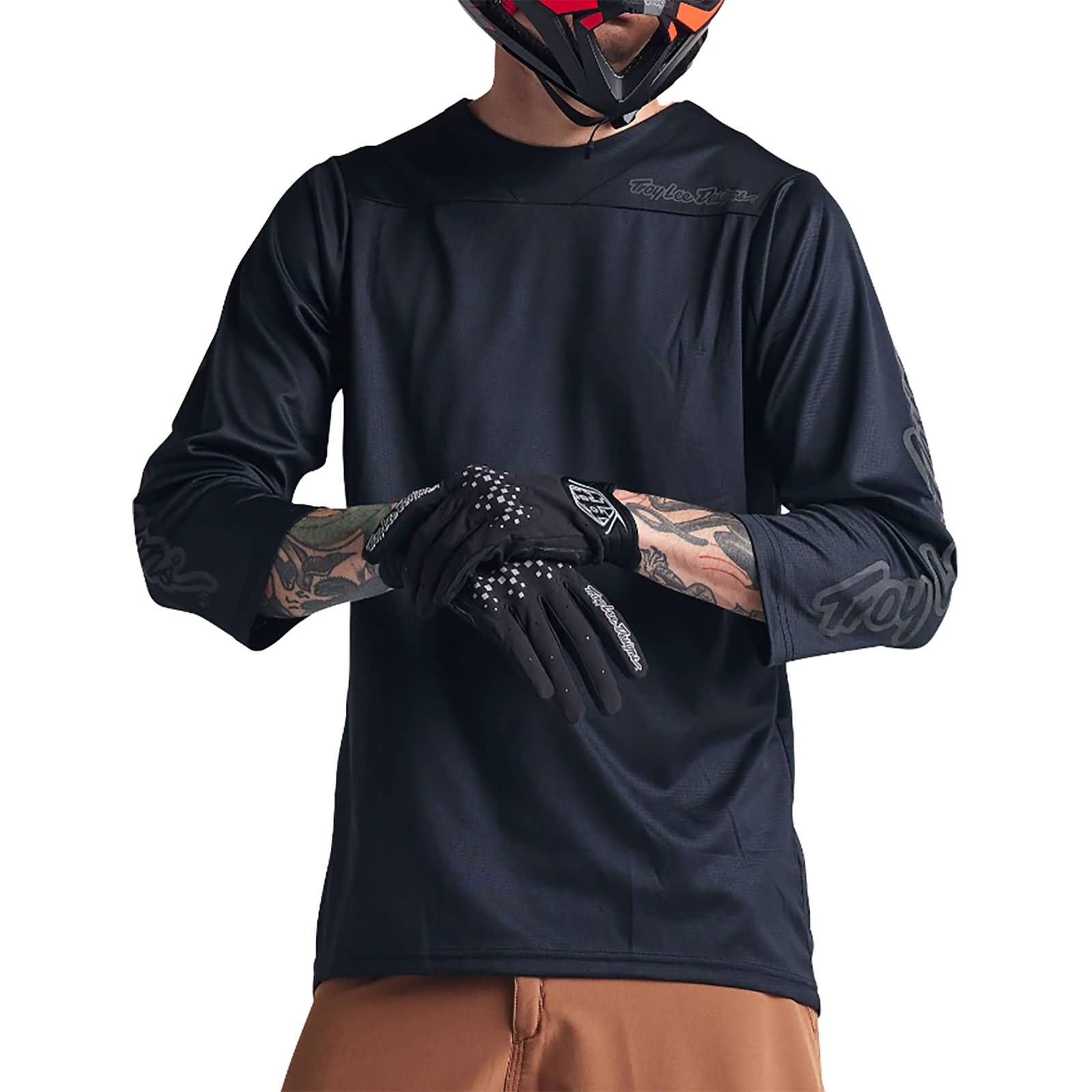 Troy Lee Designs Ruckus Solid 3/4-Sleeve Men's -318786022 Troy Lee Designs Ruckus Solid 3/4-Sleeve Men's -318786022