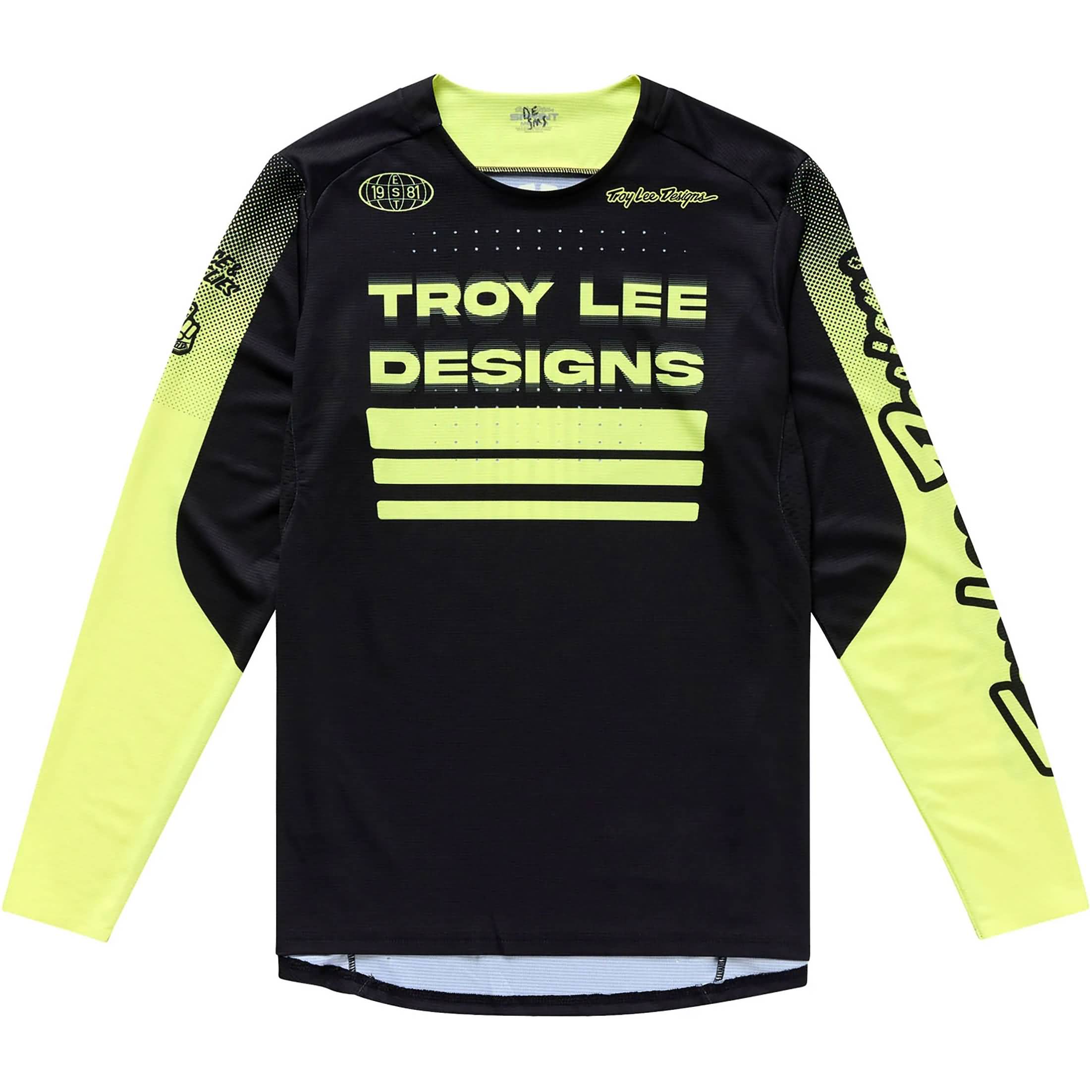 Troy Lee Designs Sprint Segment LS Men's MTB Jerseys-323773012 Troy Lee Designs Sprint Segment LS Men's MTB Jerseys-323773012