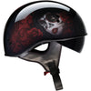 Z1R Vagrant Red Catrina Adult Cruiser Helmets-0103 Z1R Vagrant Red Catrina Adult Cruiser Helmets