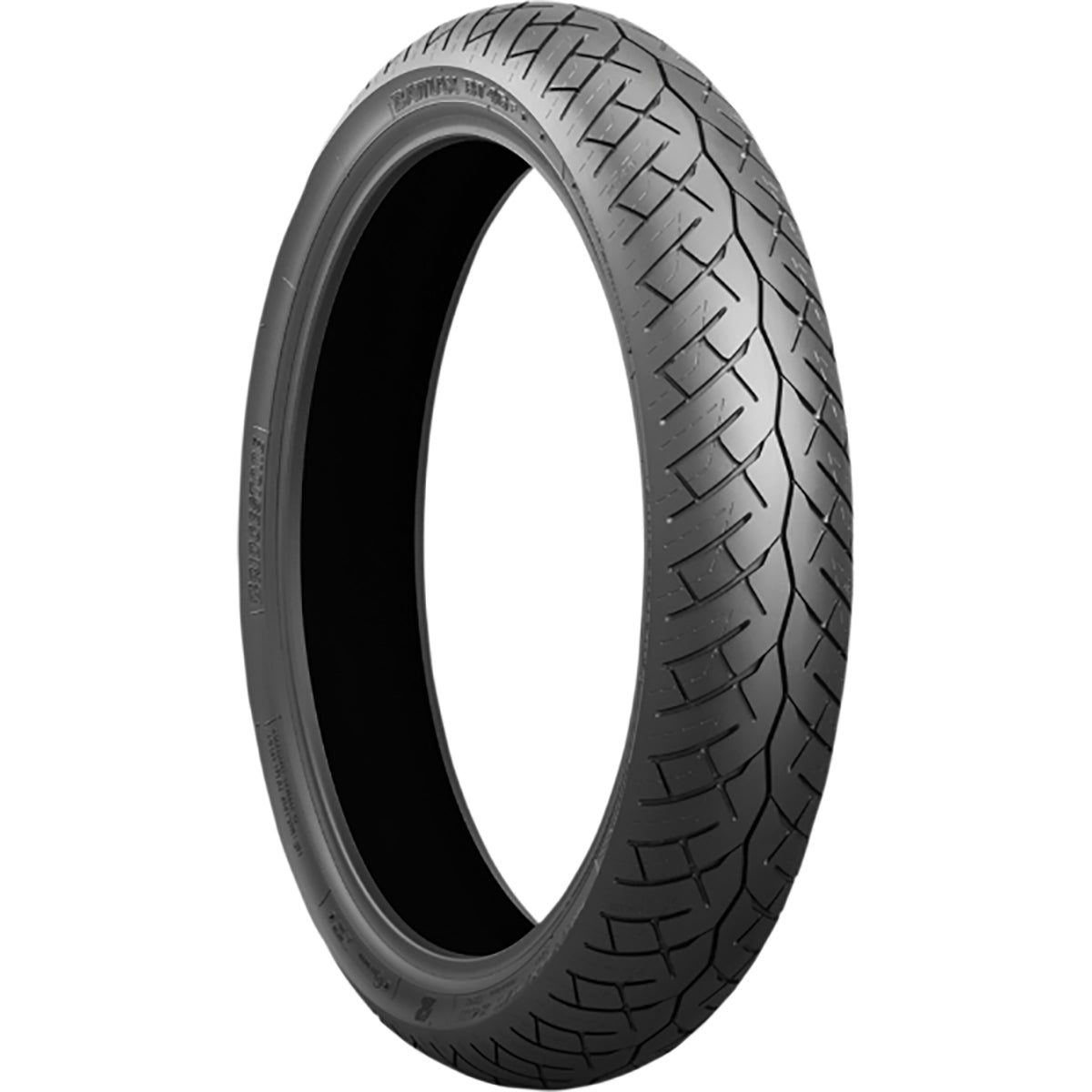 Bridgestone Battlax BT46 17" Front Cruiser Tires-0305 Bridgestone Battlax BT46 17" Front Cruiser Tires-0305