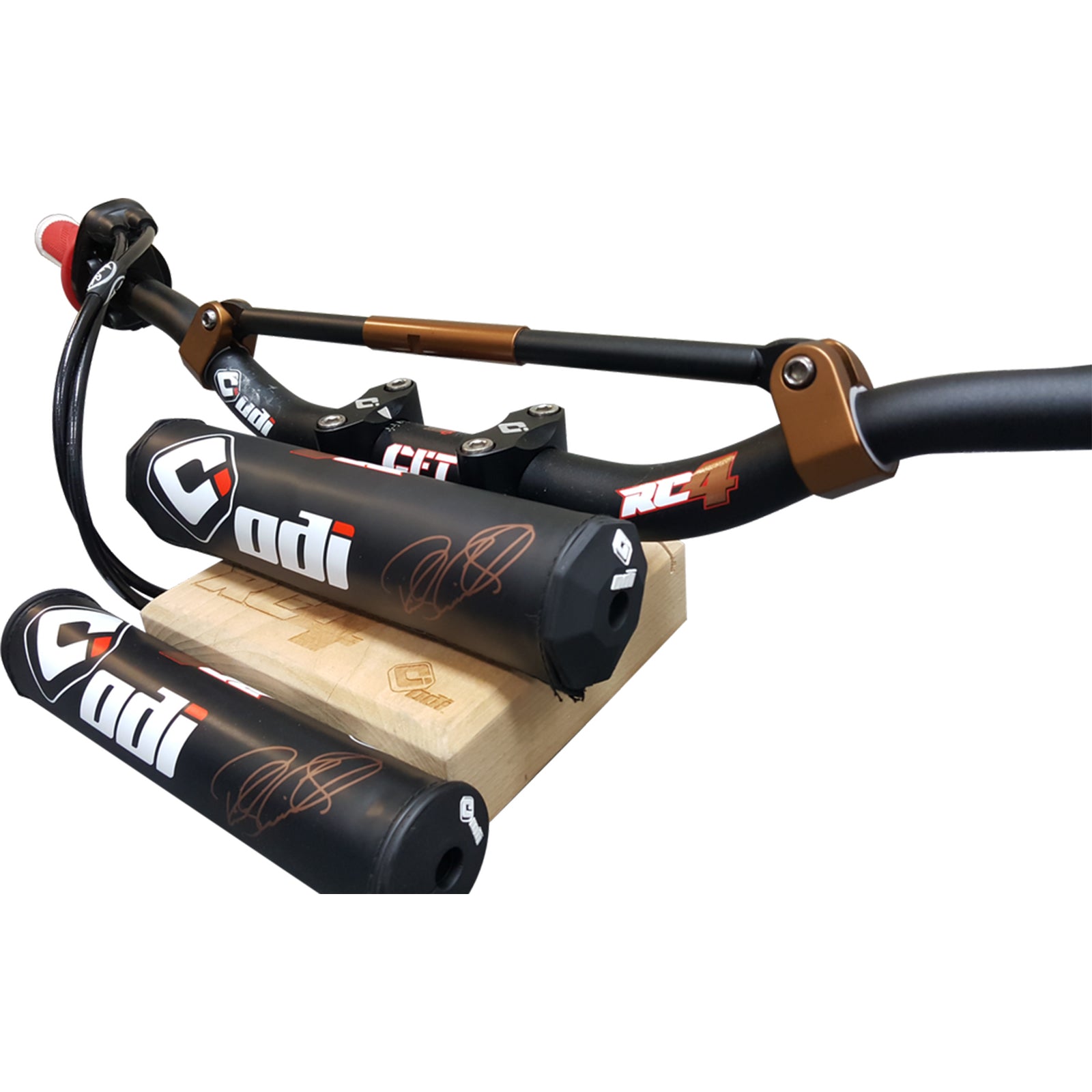 ODI SX8 RC4 Signature Edition 245mm Pad Handlebar Accessories-206 ODI SX8 RC4 Signature Edition 245mm Pad Handlebar Accessories-206