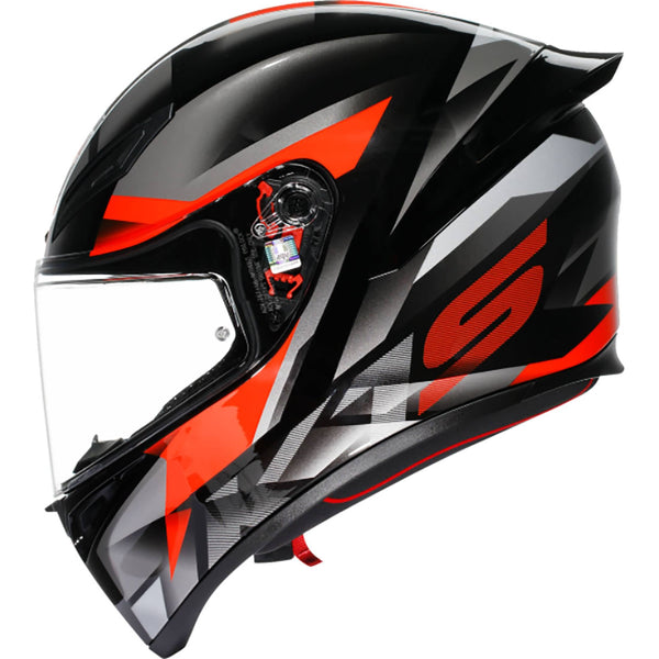 AGV K1 S Fastlap Helmet Black/Gray/Red / XL