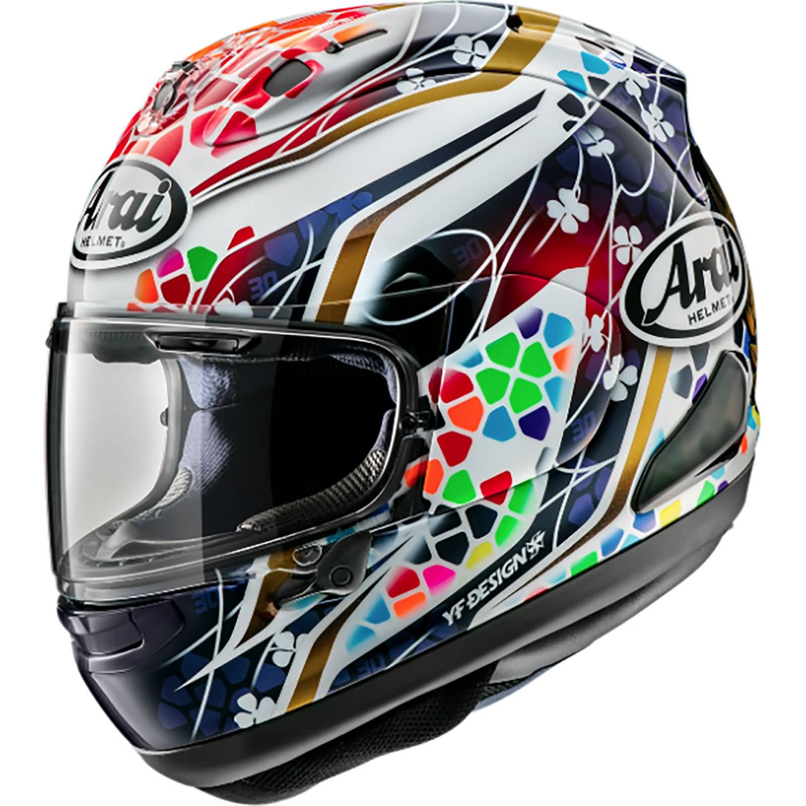 Arai Corsair-X Nakagami-3 Adult Street Helmets-0101 Arai Corsair-X Nakagami-3 Adult Street Helmets-0101