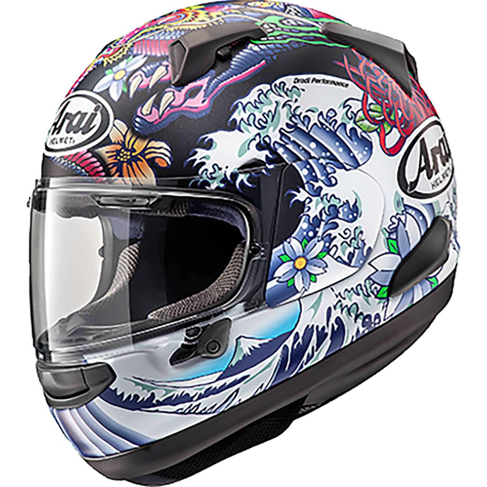 Arai Quantum-X Oriental Adult Street Helmets-0101 Arai Quantum-X Oriental Adult Street Helmets-0101