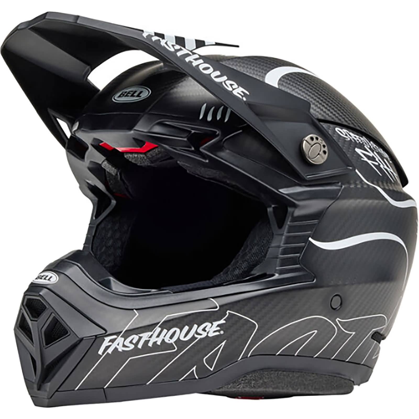 Bell Moto-10 Spherical Fasthouse Raven LE MIPS Adult Off-Road Helmets-7163700 Bell Moto-10 Spherical Fasthouse Raven LE MIPS Adult Off-Road Helmets-7163700