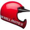 Bell Moto-3 Classic Solid Adult Off-Road Helmets-7152123 Bell Moto-3 Classic Solid Adult Off-Road Helmets