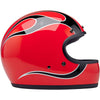 Biltwell Gringo S Flames Adult Street Helmets-0101 Biltwell Gringo S Flames Adult Street Helmets