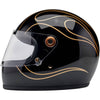 Biltwell Gringo S Flames Adult Street Helmets-0101 Biltwell Gringo S Flames Adult Street Helmets