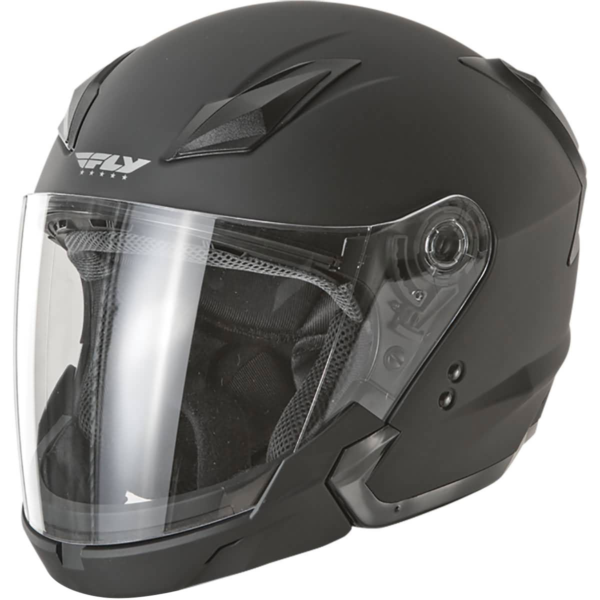 Fly Racing Tourist Solid Adult Cruiser Helmets-73-8101 Fly Racing Tourist Solid Adult Cruiser Helmets-73-8101