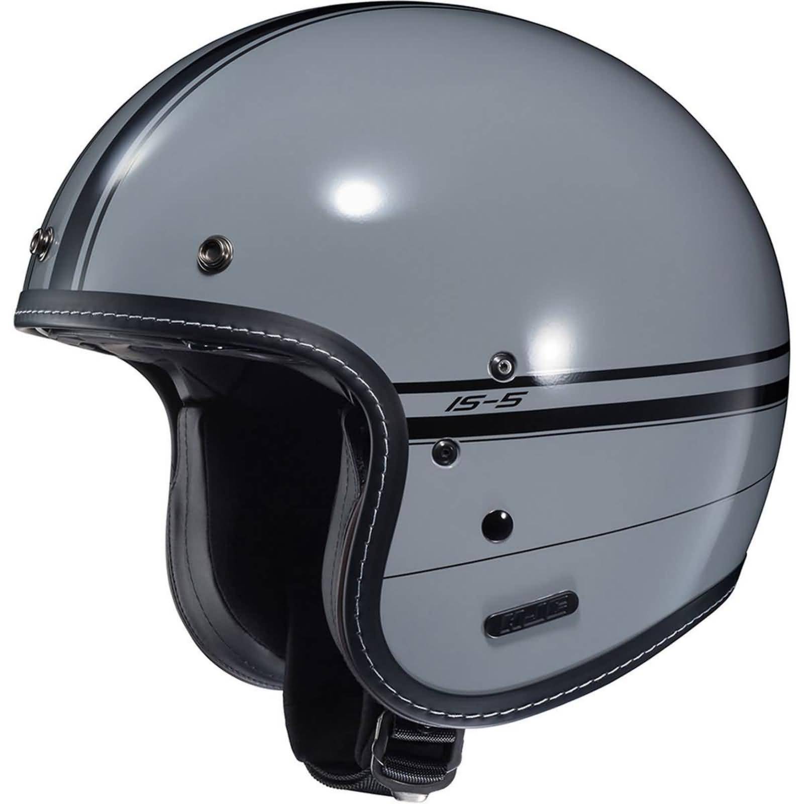 HJC IS-5 Ladon Solid Adult Cruiser Helmets-0836 HJC IS-5 Ladon Solid Adult Cruiser Helmets-0836