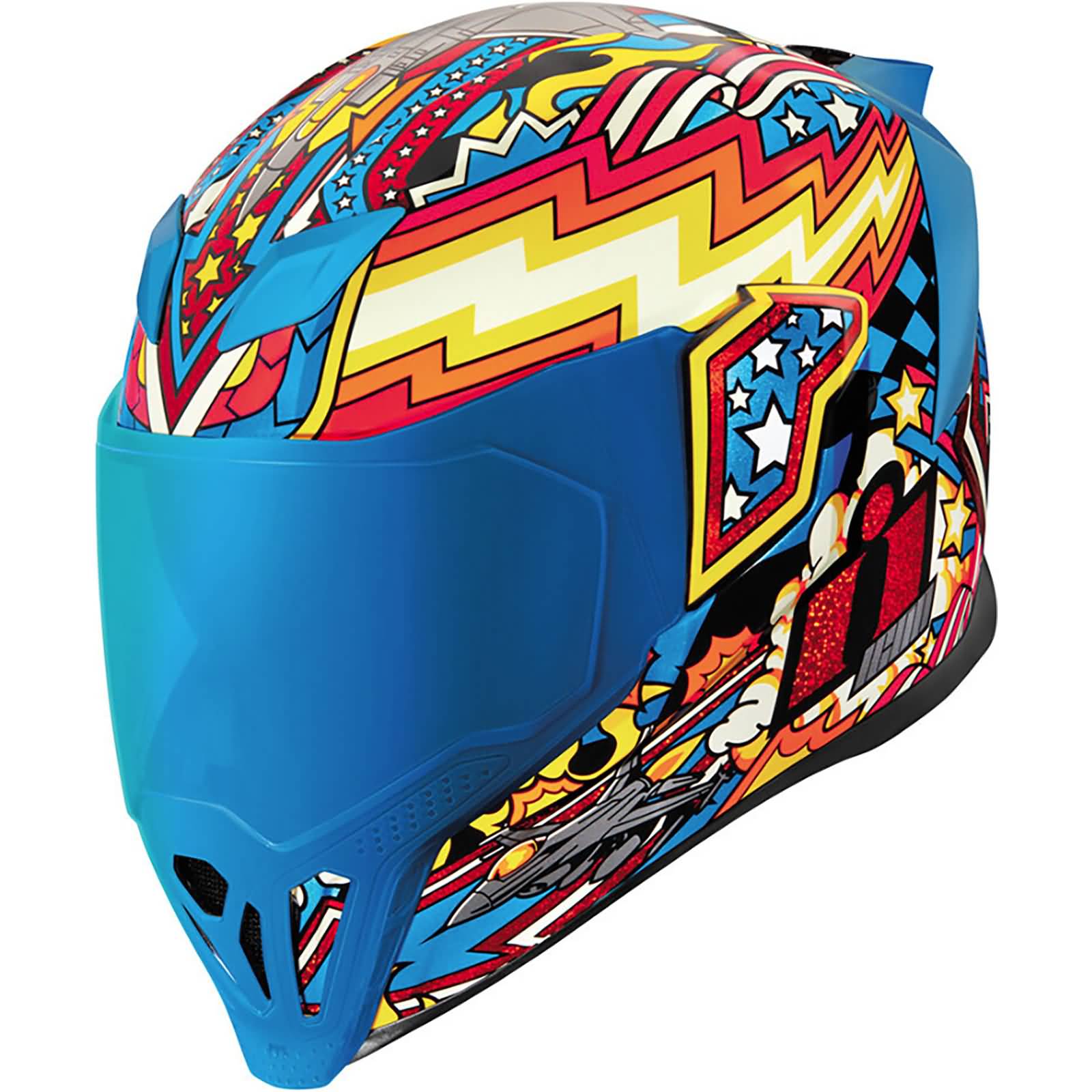 Icon Airflite MIPS Flyboy Adult Street Helmets-0101 Icon Airflite MIPS Flyboy Adult Street Helmets-0101