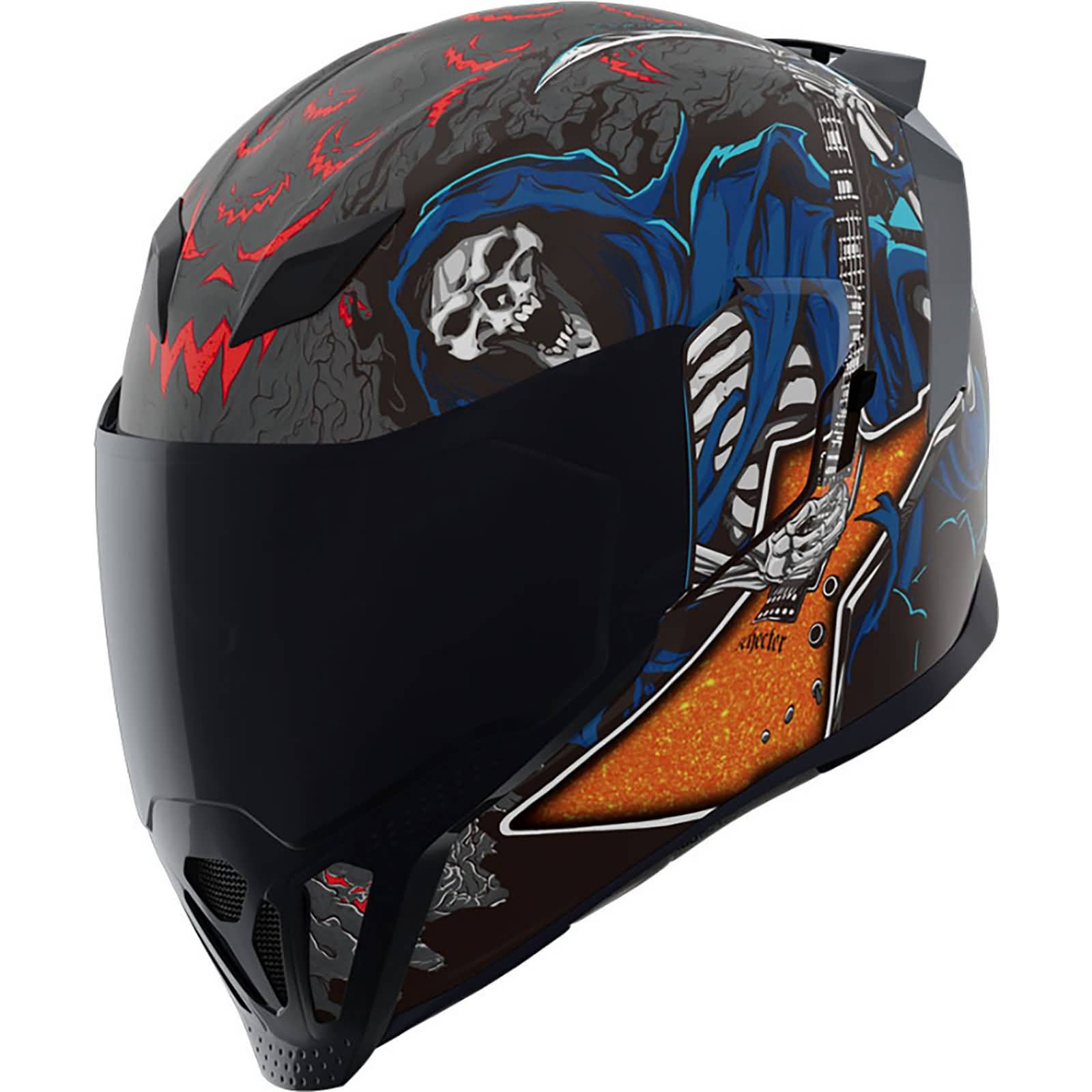 Icon Airflite Trick or Street 4 Adult Street Helmets-0101 Icon Airflite Trick or Street 4 Adult Street Helmets-0101