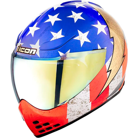 Icon Domain Amerikarma Adult Street Helmets Icon Domain Amerikarma Adult Street Helmets