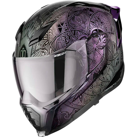 Icon Ultraflite Opal Mandala MIPS Adult Street Helmets Icon Ultraflite Opal Mandala MIPS Adult Street Helmets