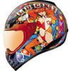 Icon Domain Lucky Lid 4 Adult Street Helmets-0101 Icon Domain Lucky Lid 4 Adult Street Helmets