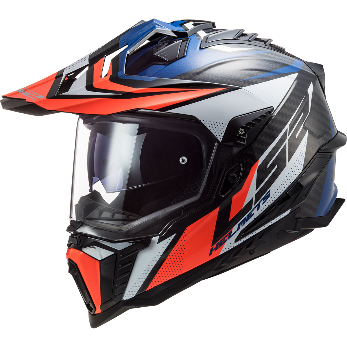 LS2 Explorer Carbon Focus Adventure Adult Off-Road Helmets-701 LS2 Explorer Carbon Focus Adventure Adult Off-Road Helmets-701