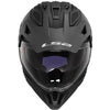 LS2 Blaze II Solid Adventure Adult Off-Road Helmets-702 LS2 Blaze II Solid Adventure Adult Off-Road Helmets