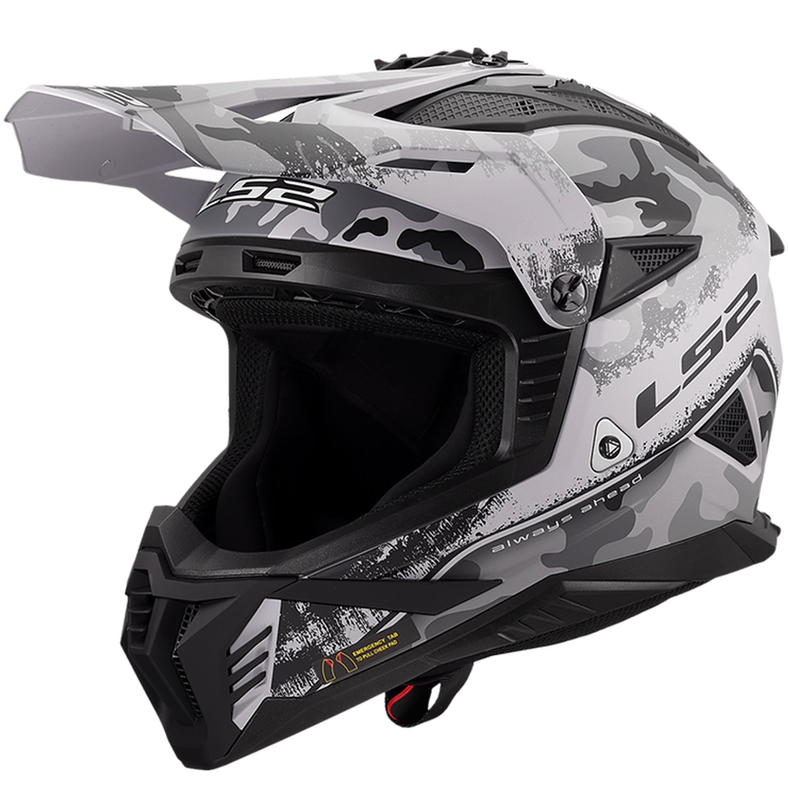 LS2 Gate II Carbine Adult Off-Road Helmets-708 LS2 Gate II Carbine Adult Off-Road Helmets-708