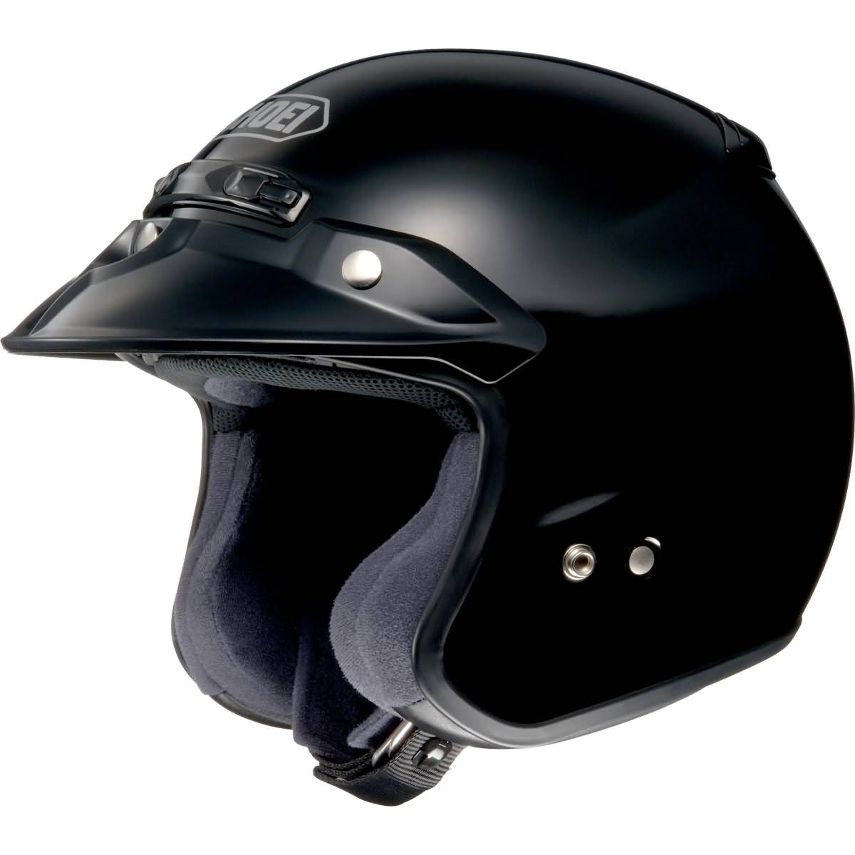 Shoei RJ-Platinum R Solid Adult Cruiser Helmets-02-619 Shoei RJ-Platinum R Solid Adult Cruiser Helmets-02-619