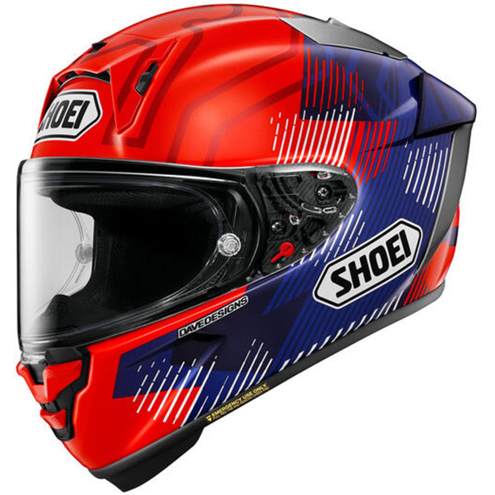 Shoei X-Fifteen Marquez 8 Adult Street Helmets-0105 Shoei X-Fifteen Marquez 8 Adult Street Helmets-0105