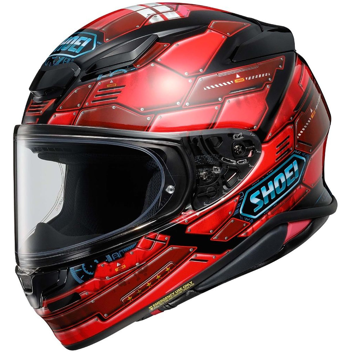 Shoei RF-1400 Mural Adult Street Helmets-0101 Shoei RF-1400 Mural Adult Street Helmets-0101