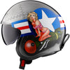 LS2 Spitfire Bomb Rider Open Face Adult Cruiser Helmets-599 LS2 Spitfire Bomb Rider Adult Cruiser Helmets