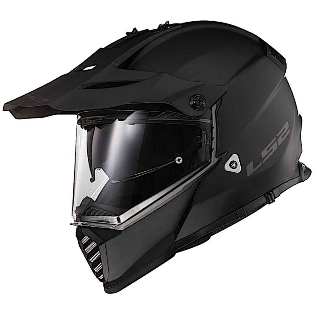 LS2 Blaze Solid Adventure Adult Off-Road Helmets-436B LS2 Blaze Solid Adventure Adult Off-Road Helmets-436B