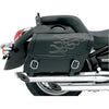 Saddlemen Highwayman Tattoo Slant Flame Adult Saddle Bags- Saddlemen Highwayman Tattoo Slant Flame Adult Saddle Bags