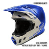 2 Units of Fly Racing Formula CC Centrum Adult Off-Road Helmets Metallic Blue / Light Grey X-Large Fly Racing Formula CC Centrum Adult Off-Road Helmets Club Buy