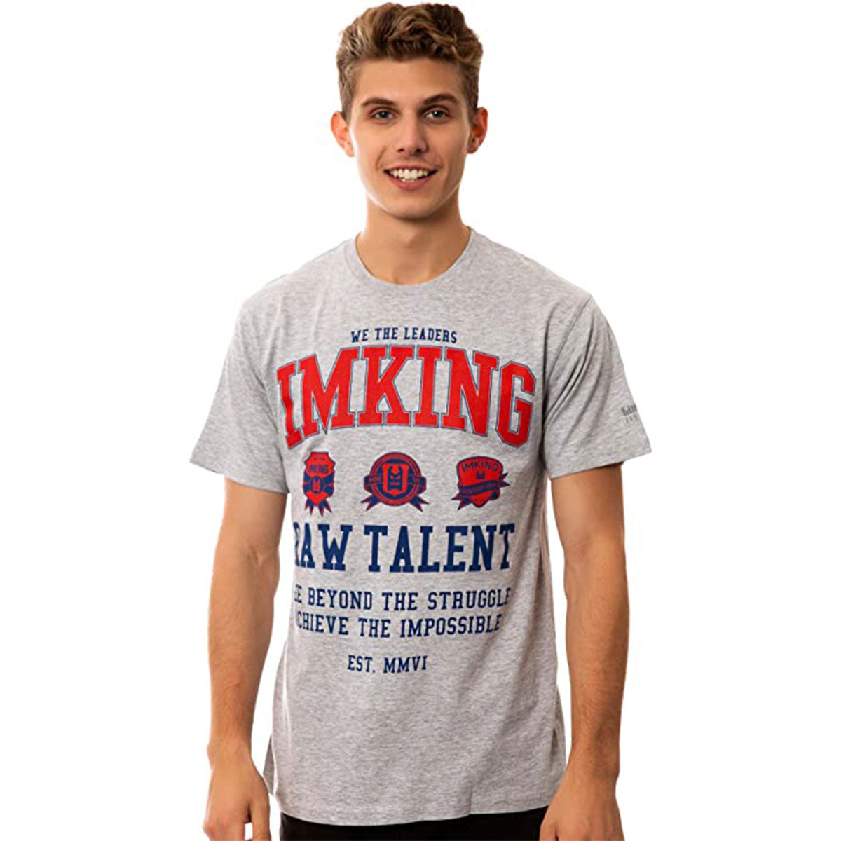 IMKING Patchwork Men's Short-Sleeve Shirts-IK13SP518 IMKING Patchwork Men's Short-Sleeve Shirts-IK13SP518