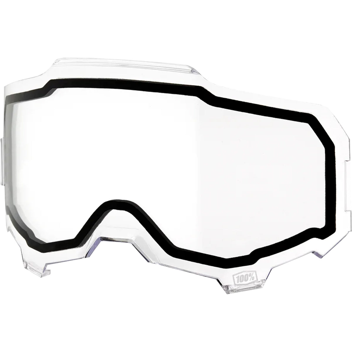 100% Armega Dual Pane Replacement Lens Goggle Accessories-2602-0933 100% Armega Dual Pane Replacement Lens Goggle Accessories-2602-0933