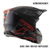 Alpinestars Supertech M8 Echo MIPS Adult Off-Road Helmets Black / Gray / Red Fluo / Matte Glossy Alpinestars Supertech M8 Echo MIPS Adult Off-Road Helmets Club Buy