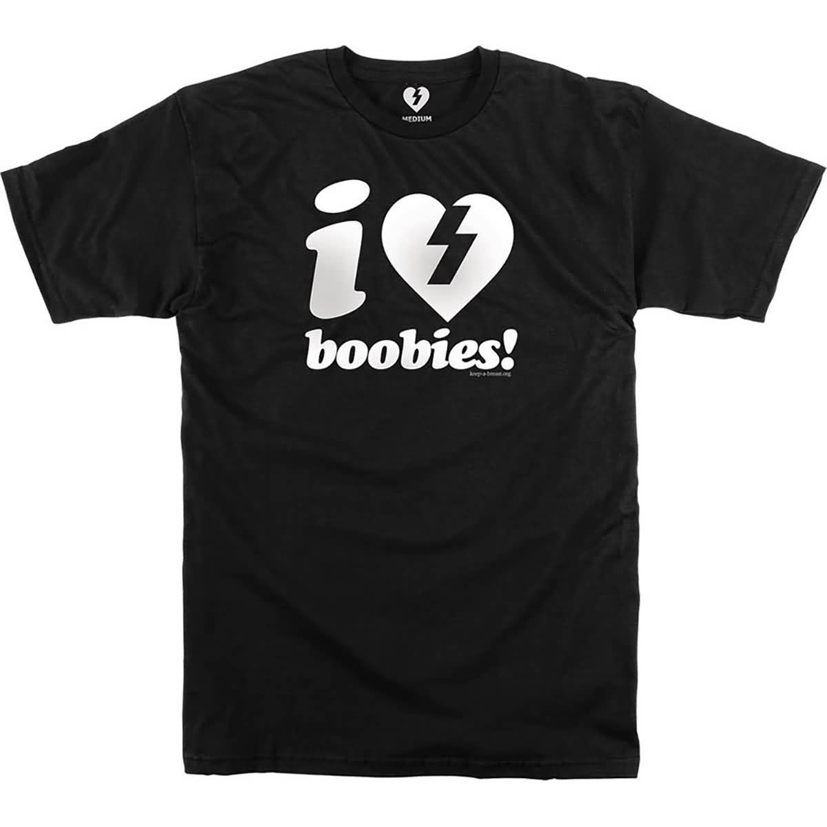Mystery I Heart Boobies Men's Short-Sleeve Shirts-21090083 Mystery I Heart Boobies Men's Short-Sleeve Shirts-21090083