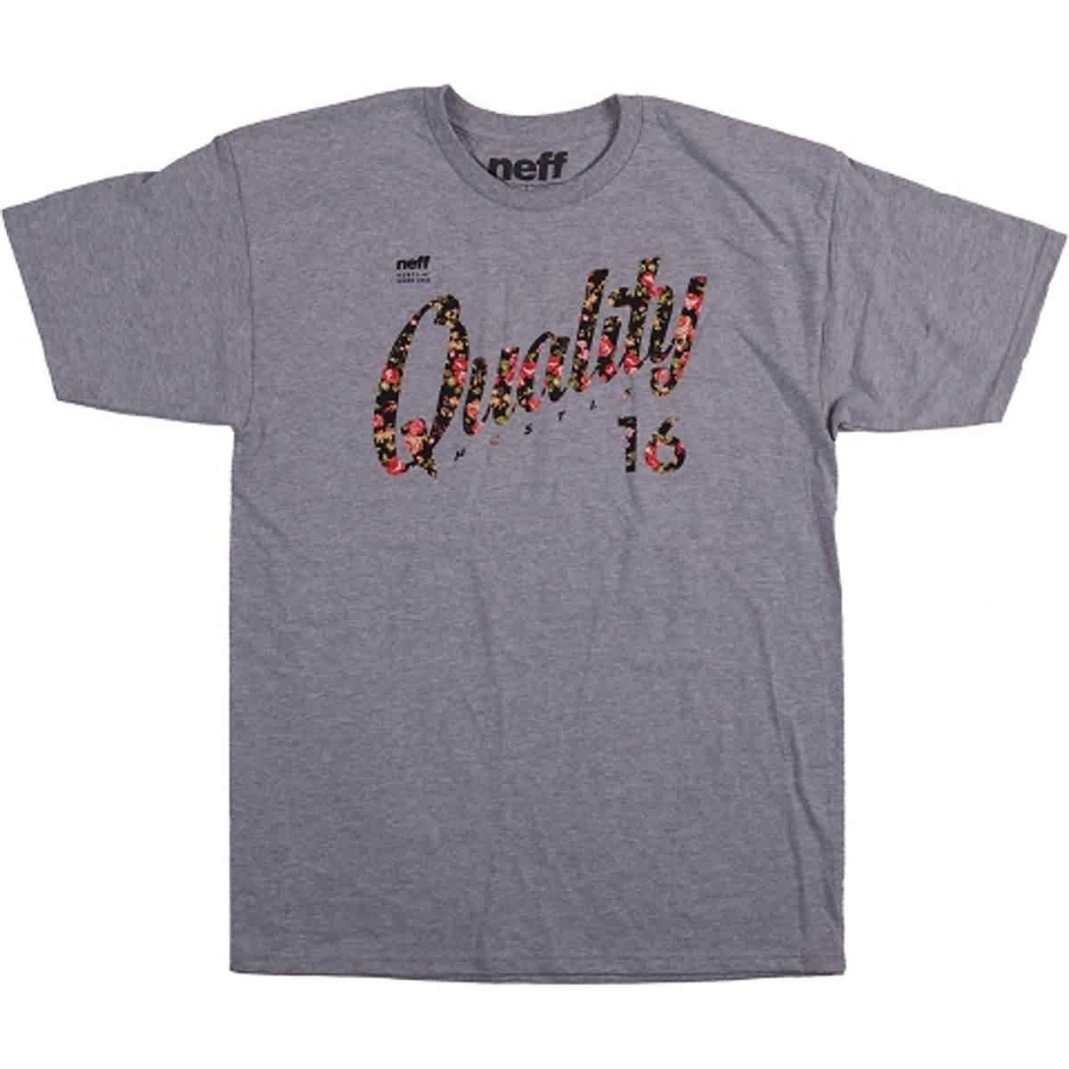 Neff Quality Men's Short-Sleeve Shirts - Athletic Heather Neff Quality Men's Short-Sleeve Shirts - Athletic Heather