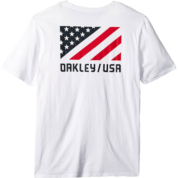 Camiseta Oakley Premium Skull Tee Light Grey - Back Wash