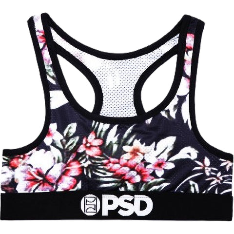 PSD Warm Flowers Sports Bra Women's Top Underwear (Refurbished, Without Tags) PSD Warm Flowers Sports Bra Women's Top Underwear (Refurbished, Without Tags)
