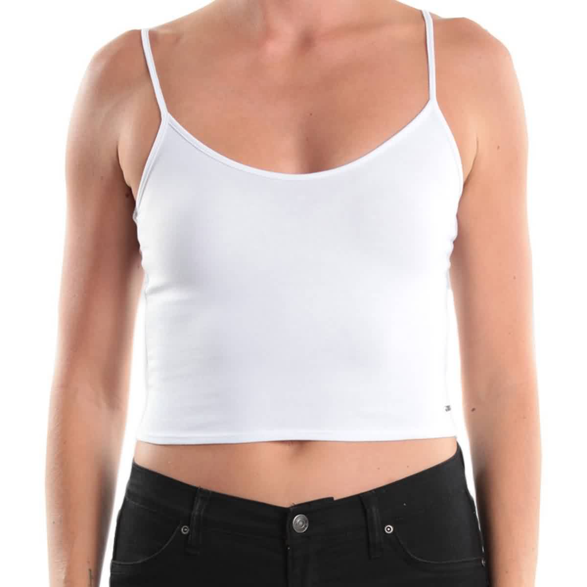 Rusty Party On Women's Tank Shirts - White Rusty Party On Women's Tank Shirts - White