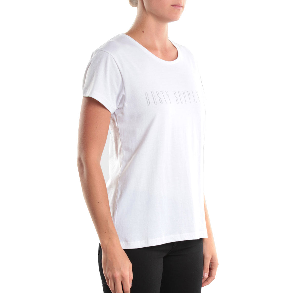 Rusty Wings Women's Short-Sleeve Shirts - White Rusty Wings Women's Short-Sleeve Shirts - White