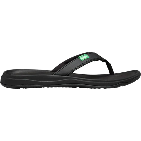Sanuk Tripper H20 Yeah Men's Flip Flops Sandals Size 8 Dark Brown Yoga Mat  NEW