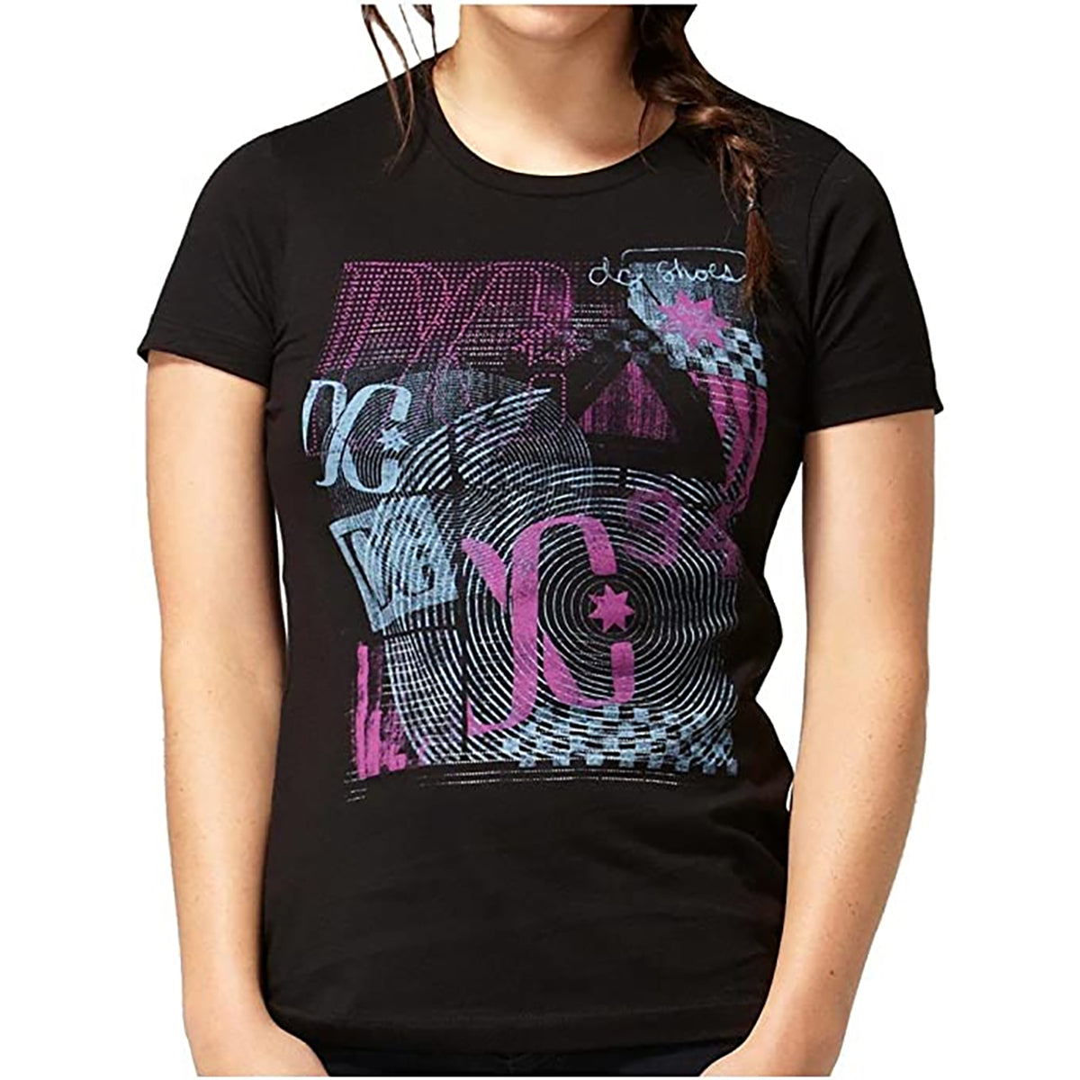 DC City Life Women's Short-Sleeve Shirts - Black DC City Life Women's Short-Sleeve Shirts - Black