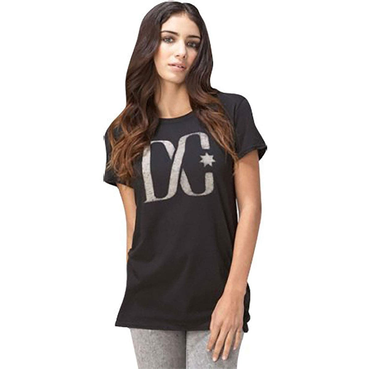 DC Stonehedge Women's Short-Sleeve Shirts - Black DC Stonehedge Women's Short-Sleeve Shirts - Black