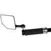 Driven Racing Halo Stainless Steel Bar End Mirror-0640 Driven Racing Halo Stainless Steel Bar End Mirror -  Motorcycle Handlebar Accessories