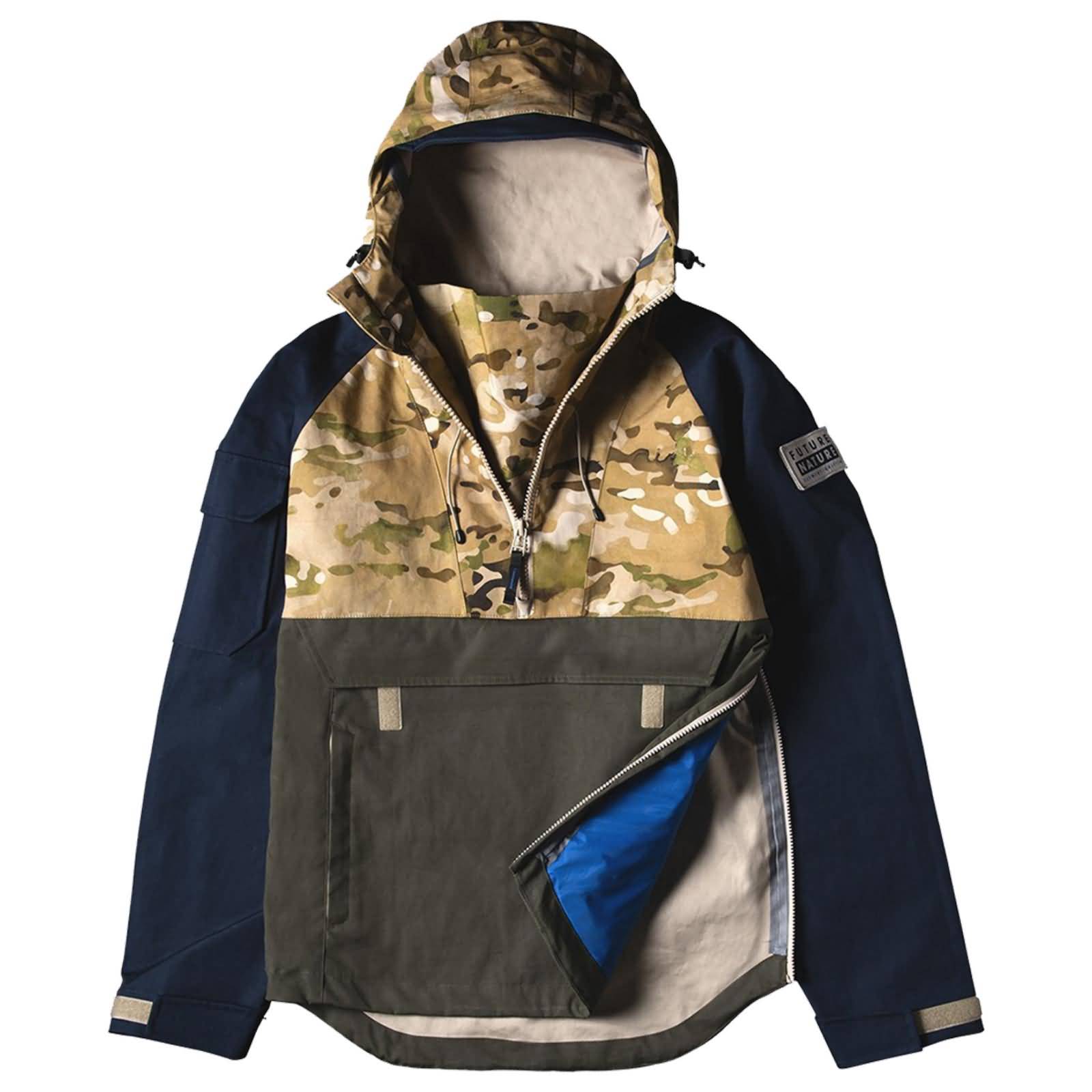 Element Vertically Basic Pullover Men's Jackets-M731VEGF Element Vertically Basic Pullover Men's Jackets-M731VEGF