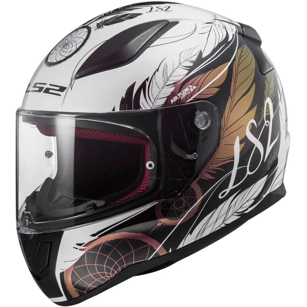 LS2 Rapid Mini Dream Catcher Full Face Youth Street Helmets-353 LS2 Rapid Mini Dream Catcher Full Face Youth Street Helmets-353