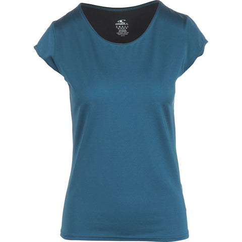 O'Neill Solid Cap Women's Short-Sleeve Rashguard Suit (Brand New) O'Neill Solid Cap Women's Short-Sleeve Rashguard Suit (Brand New)