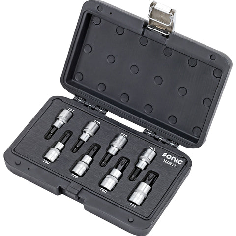 Sonic Tools 1/2 8pcs BMCS Bit Socket TX Tool Set Sonic Tools 1/2 8pcs BMCS Bit Socket TX Tool Set