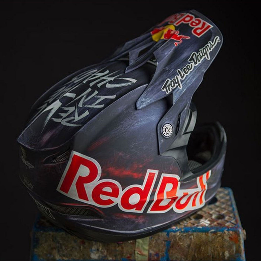 custom painted dirt bike helmets for sale Helmet Wrap Graphics your preferred material and finish Troy Lee Designs Custom Painting